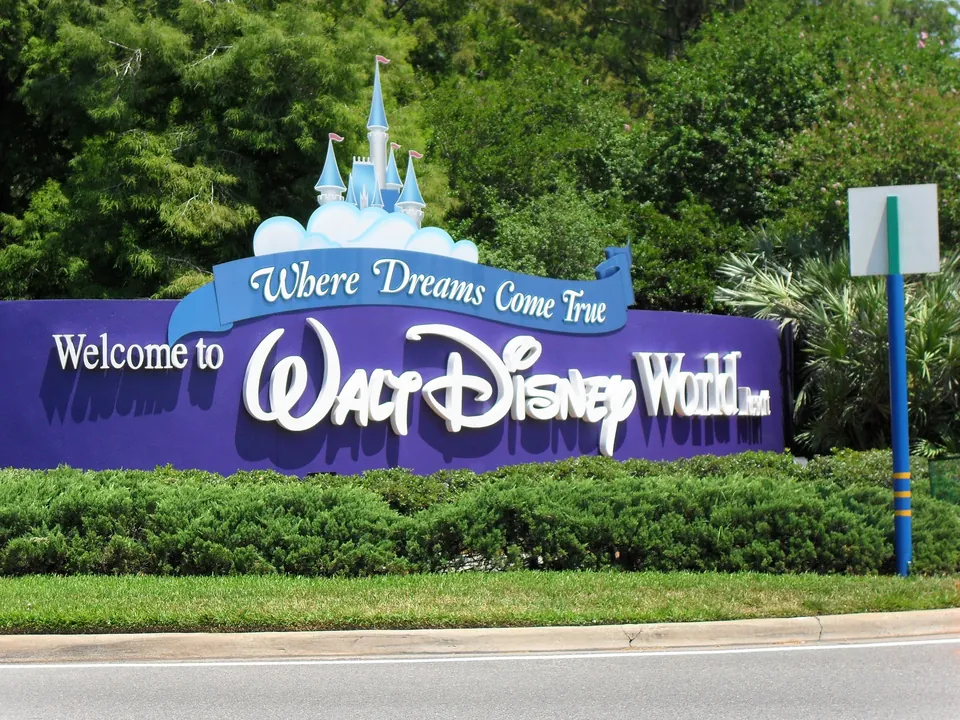 Walt Disney World entrance